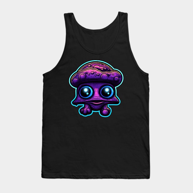 Mushroom Guy Tank Top by Tankuss 